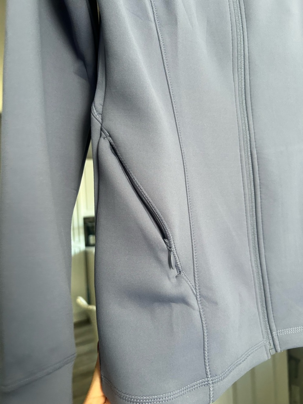 Navy Full-Zip Performance Jacket - Picture 4 of 4
